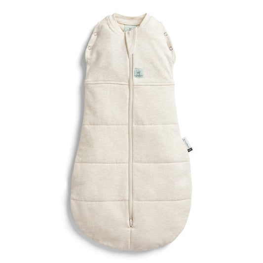 ergoPouch Cocoon Swaddle Bag 2.5 TOG Oatmeal Marle (3-6 Months)-Auzzi Store