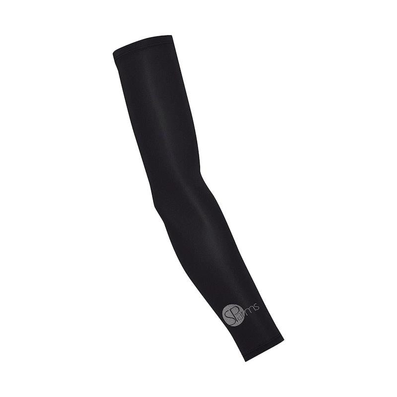 SParms UPF50+ Arm Sleeve (Pair, Black) - Large Size