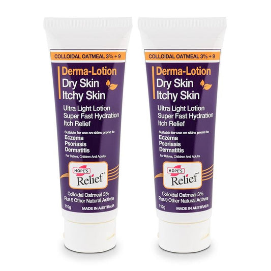 Hope's Relief Derma Lotion 110g 2Pack - Ultimate Skin Hydration