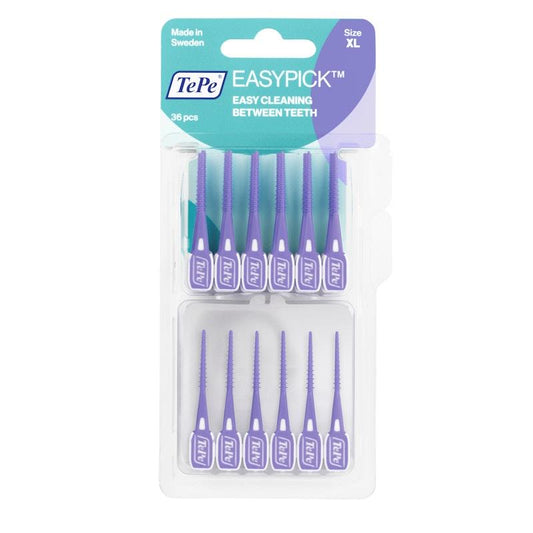 TePe EasyPick Interdental XL Purple - 36 EasyPicks