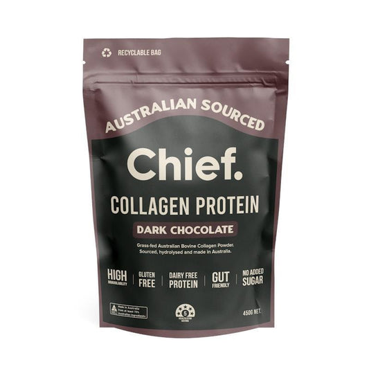 Chief Collagen Protein Powder (30 Serves) - Dark Chocolate Delight-Auzzi Store