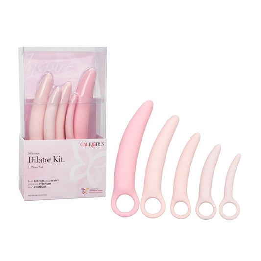CalExotics Inspire Silicone Dilator 5 Piece Set - Comfort and Care