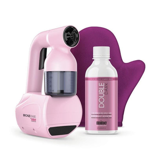MineTan Bronze Babe Home Spray Tan Kit - Pink - 237ml