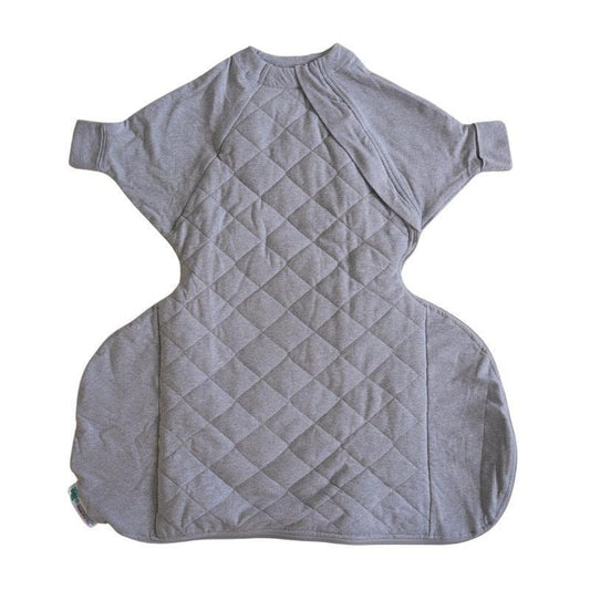 Baby Loves Sleep - 2.5 TOG Winter - Hands In & Out Extra-Wide Sack Warm - Cool Grey 6-12M - Auzzistore