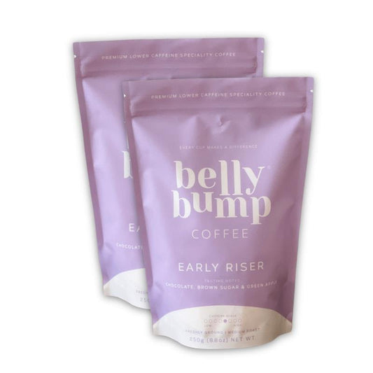 BellyBump Coffee Early Riser Whole Bean - 2 x 250g