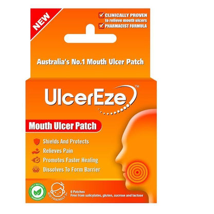 UlcerEze Mouth Ulcer Patches - 12 Patches