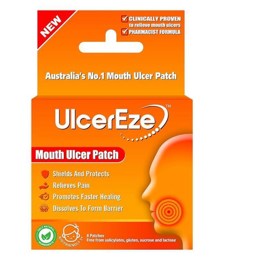 UlcerEze Mouth Ulcer Patches - 12 Patches