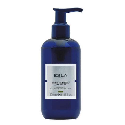 ESLA Thick Hair Daily Shampoo 250ml - Moisturizing Formula for Medium and Thick Hair-Auzzi Store