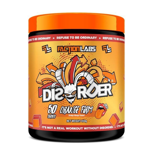 Faction Labs Disorder Original - 50 Serves Orange Firm-Auzzi Store