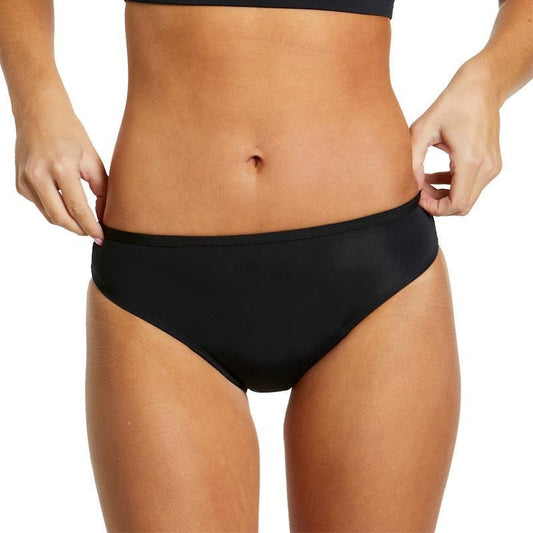 Love Luna Period Swim Bikini Brief - Black - Size 8-10