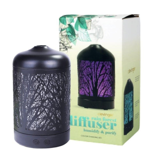 Clevinger Ultrasonic Touch Control Colour Changing Diffuser / Air Humidifier - 1 Unit