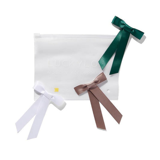 Lucky Lou Satin Classics Pack - Elegant Hair Accessories