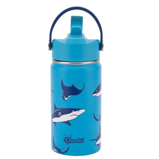 Cheeki 400ml Insulated Little Adventurer Bottle - Sharks-Auzzi Store