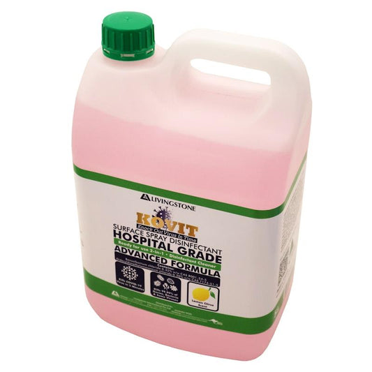 KOVIT Hospital Grade Disinfectant - Kills SARS & COVID-19 - 5L