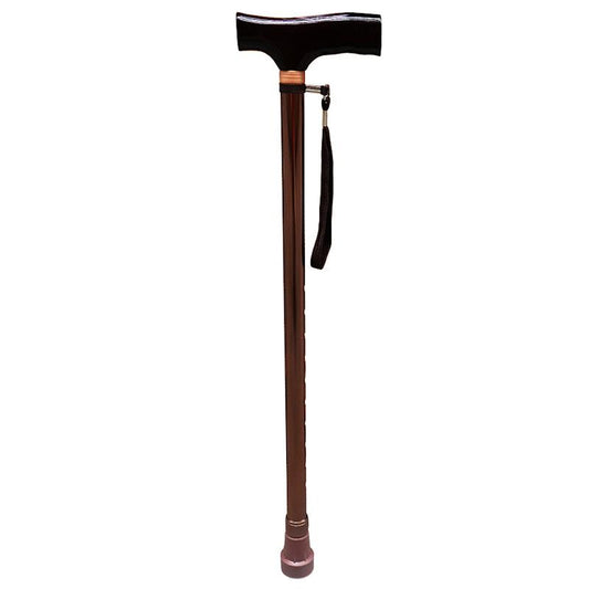 Livingstone Adjustable Aluminium Walking Stick (68-90 cm, Bronze)