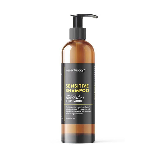 Essential Dog Sensitive Dog Shampoo with Chamomile, Sweet Orange & Rosewood - 500ml