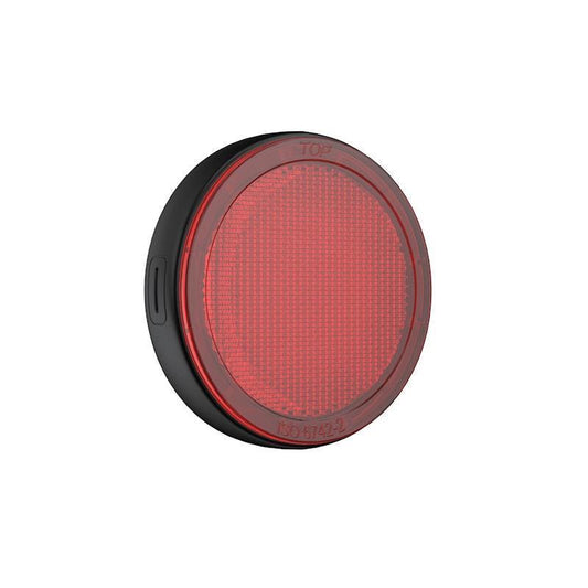 Laser Round Red Reflector Smart Tag - 1 Piece