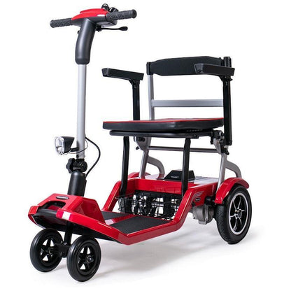 Equipmed Ultra-Lightweight Folding Electric Mobility Scooter - Red-Auzzi Store