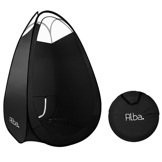 Alba Pop Up Spray Tan Tent - Sunless Tanning Booth with Carry Bag