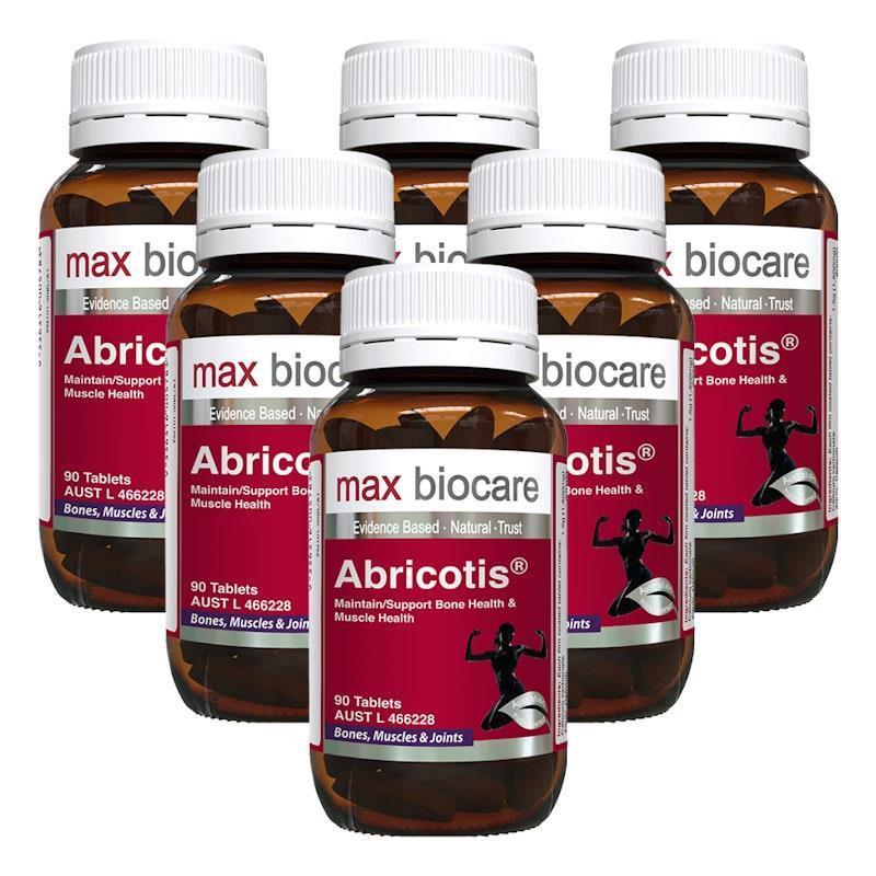Max Biocare Abricotis® 6 Pack - Essential Calcium & Vitamin D3 Supplement-Auzzi Store