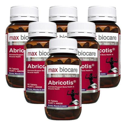 Max Biocare Abricotis® 6 Pack - Essential Calcium & Vitamin D3 Supplement-Auzzi Store