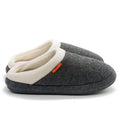 Archline Slip-On Slippers with Arch Support - Comfort Grey Marl, Size 39