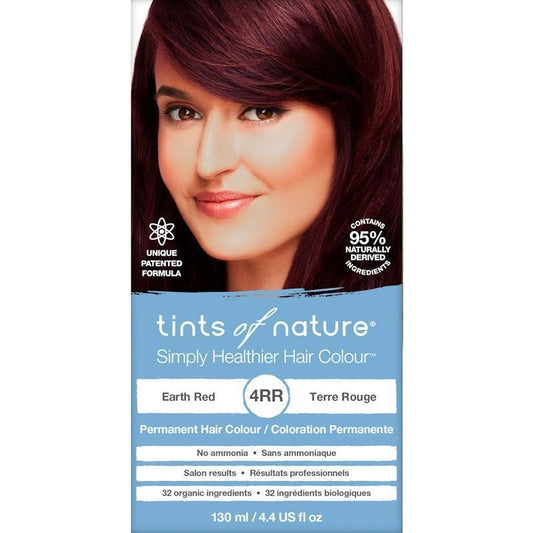 Tints of Nature 4RR Earth Red Permanent Hair Dye - 130ml