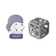Malarkey Kids Sensory Teething Duo - Grey
