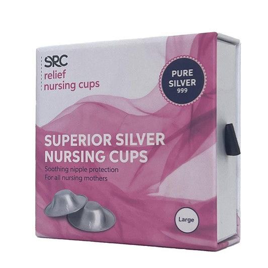 SRC Relief Superior Silver Nursing Cups Large
