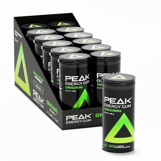 Peak Energy Gum Original - 12 Pack for Ultimate Energy-Auzzi Store