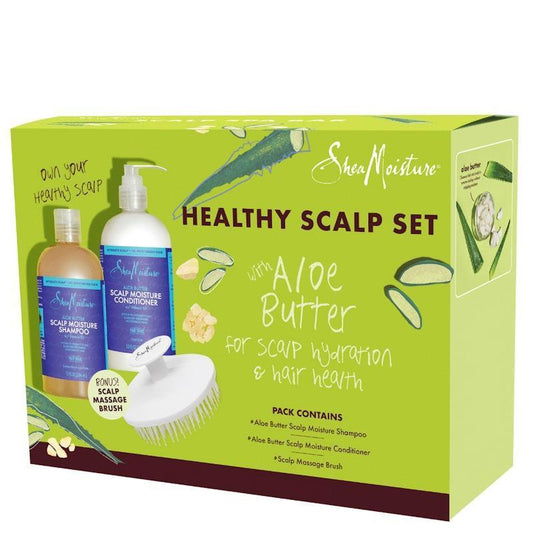 SheaMoisture Healthy Scalp Kit Aloe Vera - 3 Pieces Value Pack-Auzzi Store