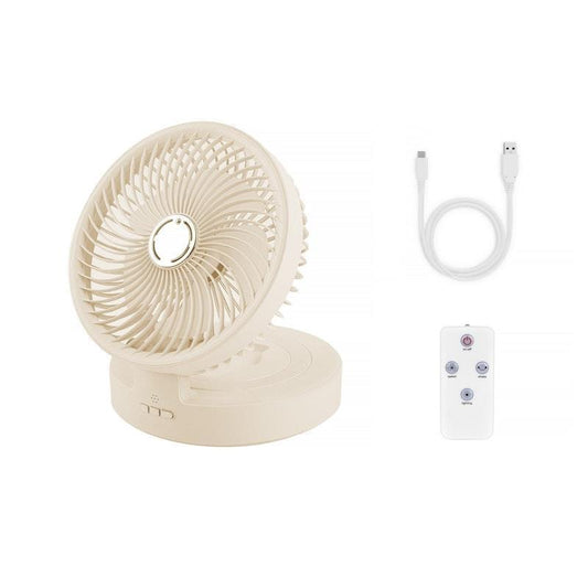 Living Today USB Rechargeable Cordless Fan with Remote Control - 1 Unit