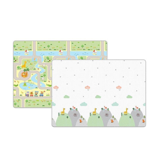 BoPeep Kids Play Mat - Foldable XPE Foam Non-Slip Star Design - Auzzistore