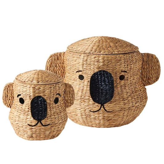 Jiggle & Giggle Koala Basket Set of 2 - Storage Solution - Auzzistore