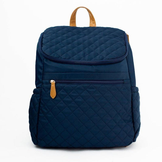 Hannah & Henry Essential Nappy Bag Backpack - Navy Blue for Active Parents