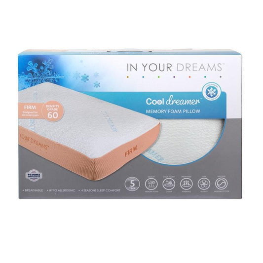 IYD Cool Dreamer Memory Foam Cooling Pillow Firm - Ultimate Sleep Comfort