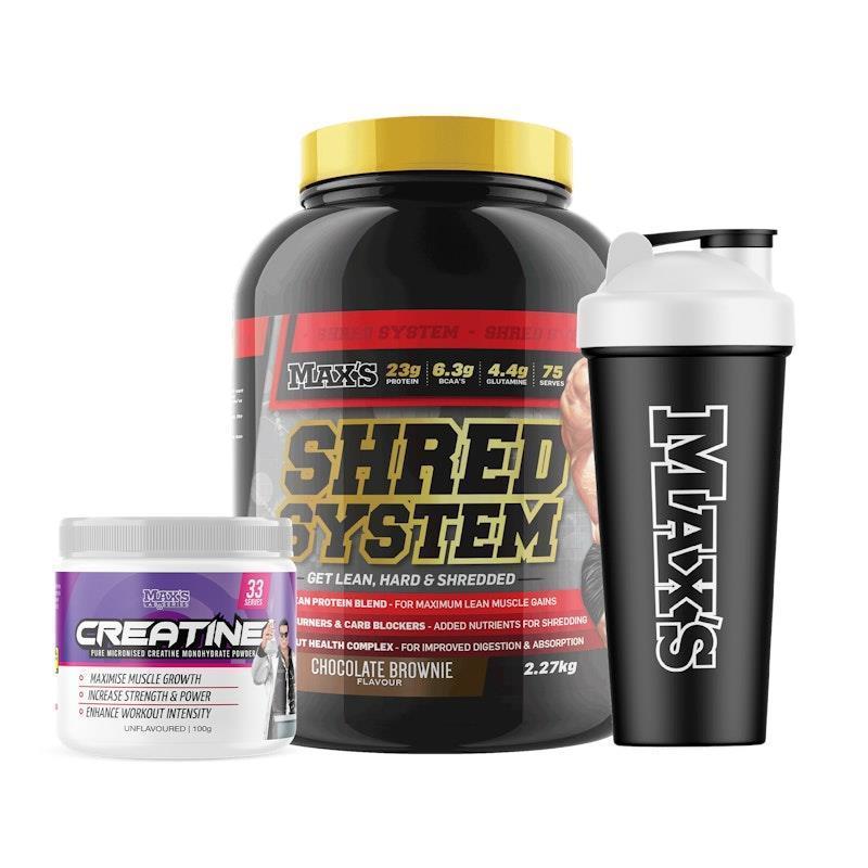 MAX'S Shred System 2.27kg - Chocolate Brownie Flavor