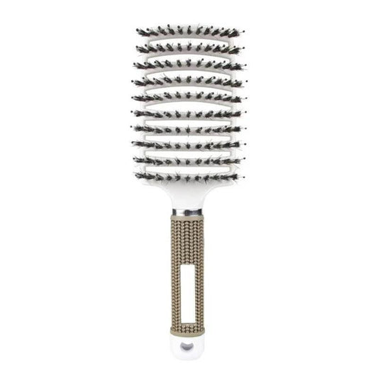 Sensory Safari Detangling Brush - White