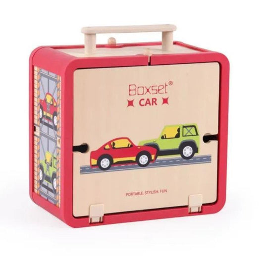 Riababy Wooden Car Set - 1 Unit