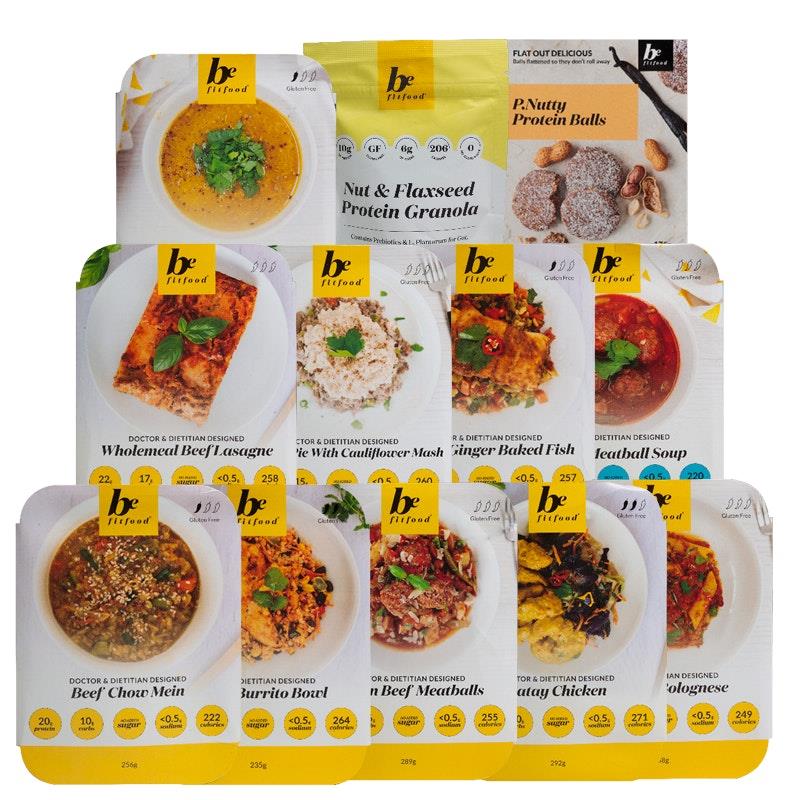 Be Fit Food Continental 5 Day Reset with Protein Granola Bundle - Flavorful Nutrient Reset-Auzzi Store