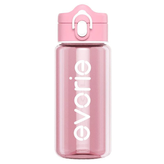 Evorie Tritan Kids Spout Water Bottle 380mL - Classic Pink-Auzzi Store