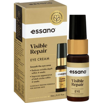 Essano Visible Repair Eye Cream - 15ml for Youthful Eyes