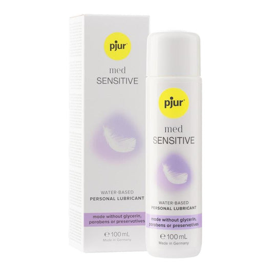 Pjur Med Sensitive Glide Water-Based Lubricant 100ml - Gentle Care for Sensitive Skin