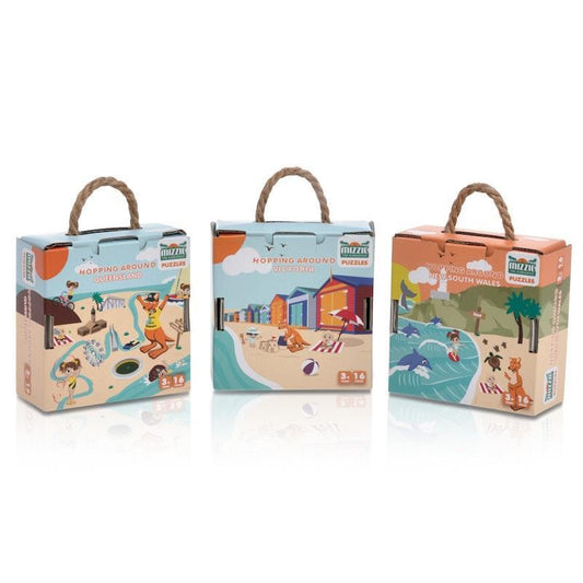 Mizzie The Kangaroo Collectible Puzzle Gift Set - Fun Learning Adventures