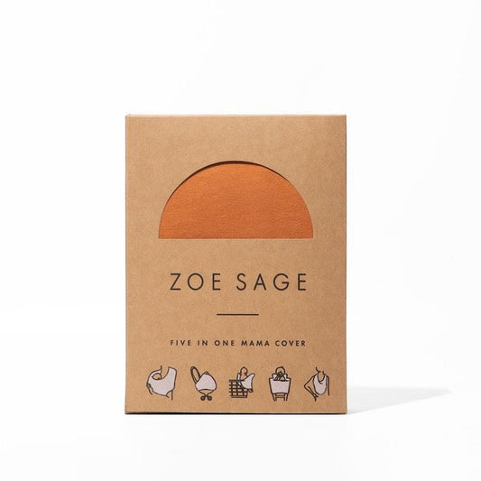Zoe Sage 5-in-1 Multi-Use Mama Cover - Savannah Rust 1pc
