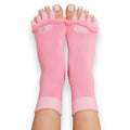 HIGH HEEL JUNGLE The After Party Premium Cotton Toe and Foot Alignment Socks - Pink