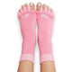 HIGH HEEL JUNGLE The After Party Premium Cotton Toe and Foot Alignment Socks - Pink - Auzzistore