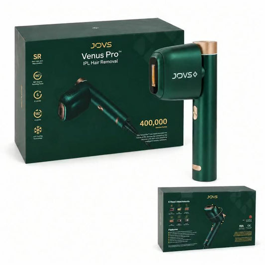 JOVS Venus Pro II IPL Hair Remover – Smart Skin Sensor, 6 Modes, ICE Cooling - Auzzistore