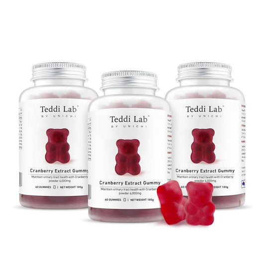 Unichi Cranberry Extract Gummy - 3 Packs for Women's Health-Auzzi Store