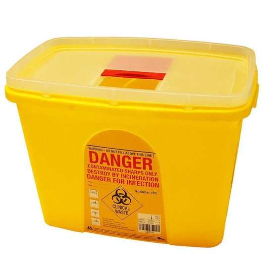 Livingstone Needles Sharps Waste Collector - 15L